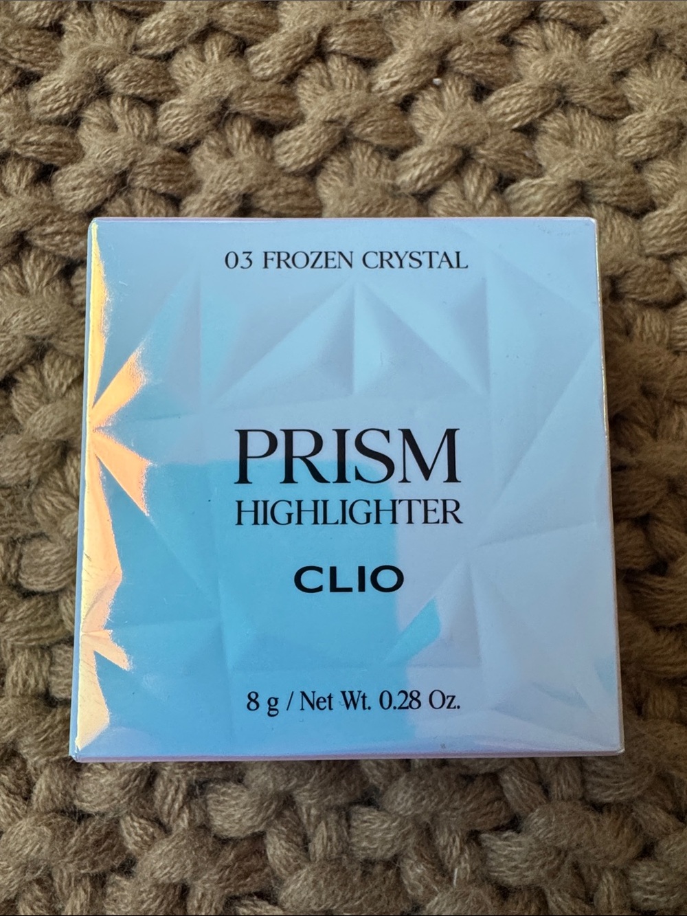 NIB CLIO Prism Highlighter - 03 Frozen Crystal (8g / 0.28 oz)